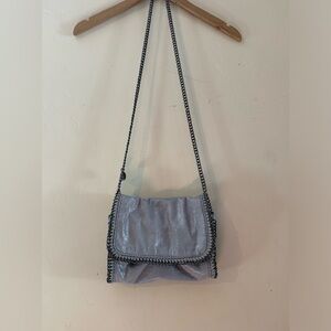 Stella McCartney Fallabella Vegan Suede chain bag